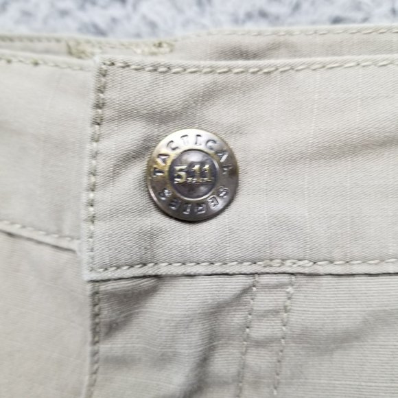 5.11 Tactical Pants Mens 44x32 Tan High Rise Shaping Cargo - Picture 3 of 16